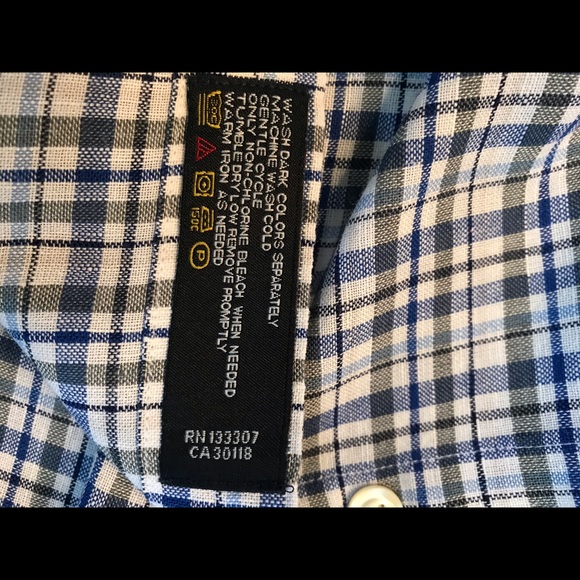 Men’s Nautica Classic Fit Cotton Shirt 17 - Picture 4 of 4